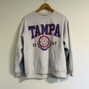 Aeropostale | Grey Long Sleeve Crew Neck Sweatshirt Tampa  Size Medium